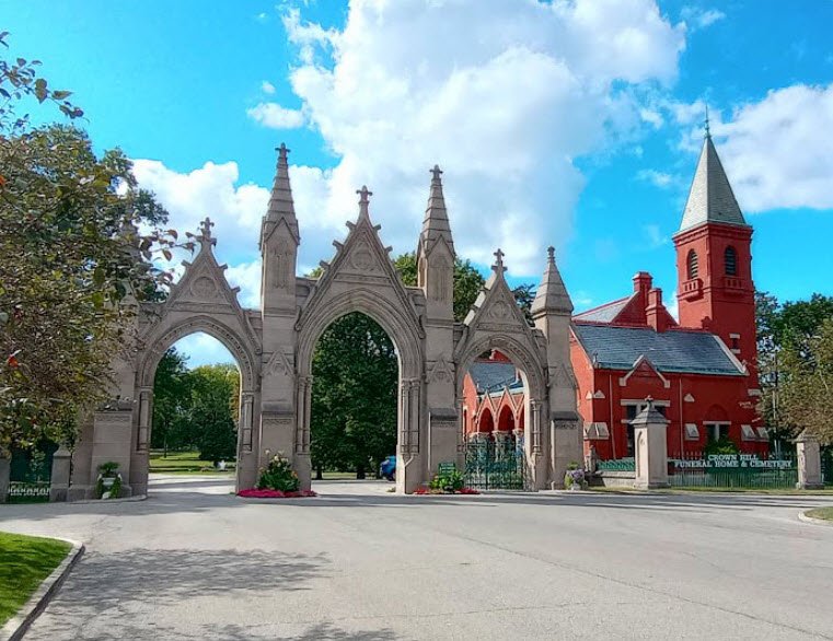 Crown Hill Funeral Home and Cemetery, Indianapolis, Indiana, United States